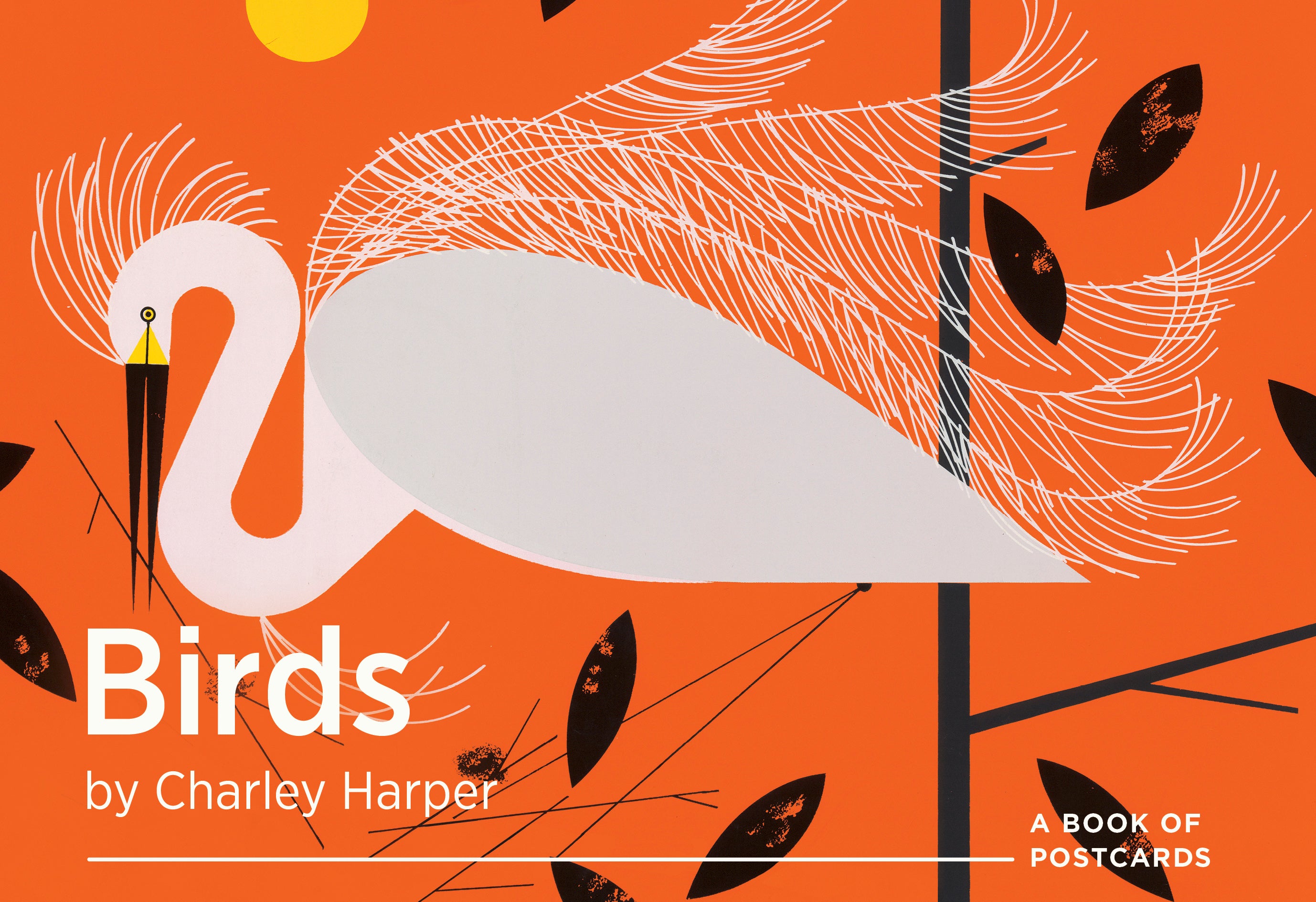 NCL Rare Book Postcards 12セット Birds by Charley Harper Book of Postcards – Pomegranate
