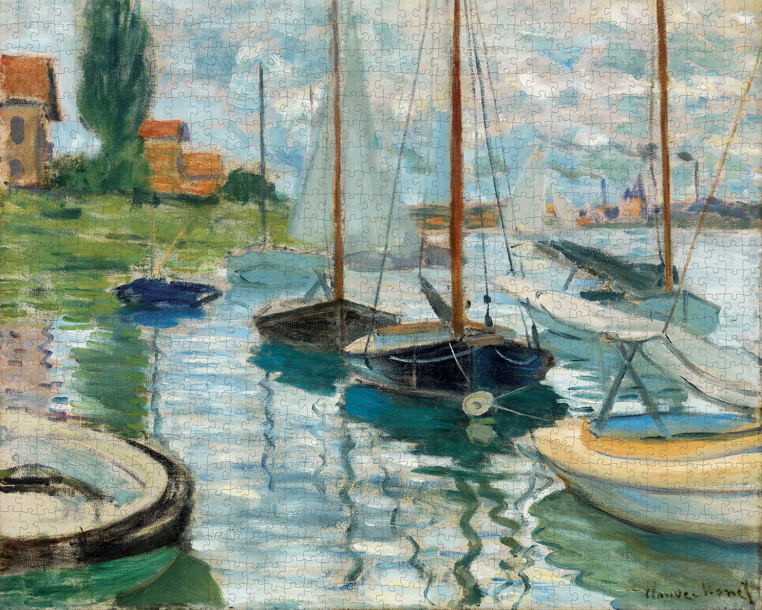 Claude Monet Jigsaw Puzzles for Adults & Postcards | Pomegranate