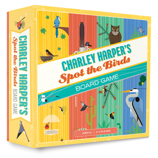Charley Harper's Spot the Birds Board Game_Front_3D