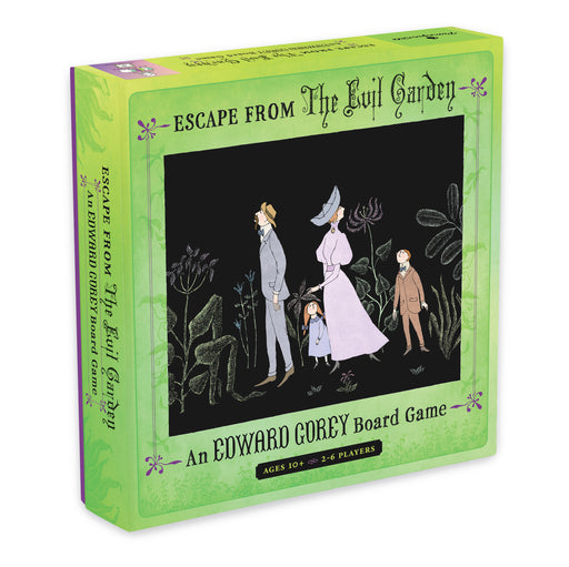 Escape from The Evil Garden: An Edward Gorey Board Game_Front_3D