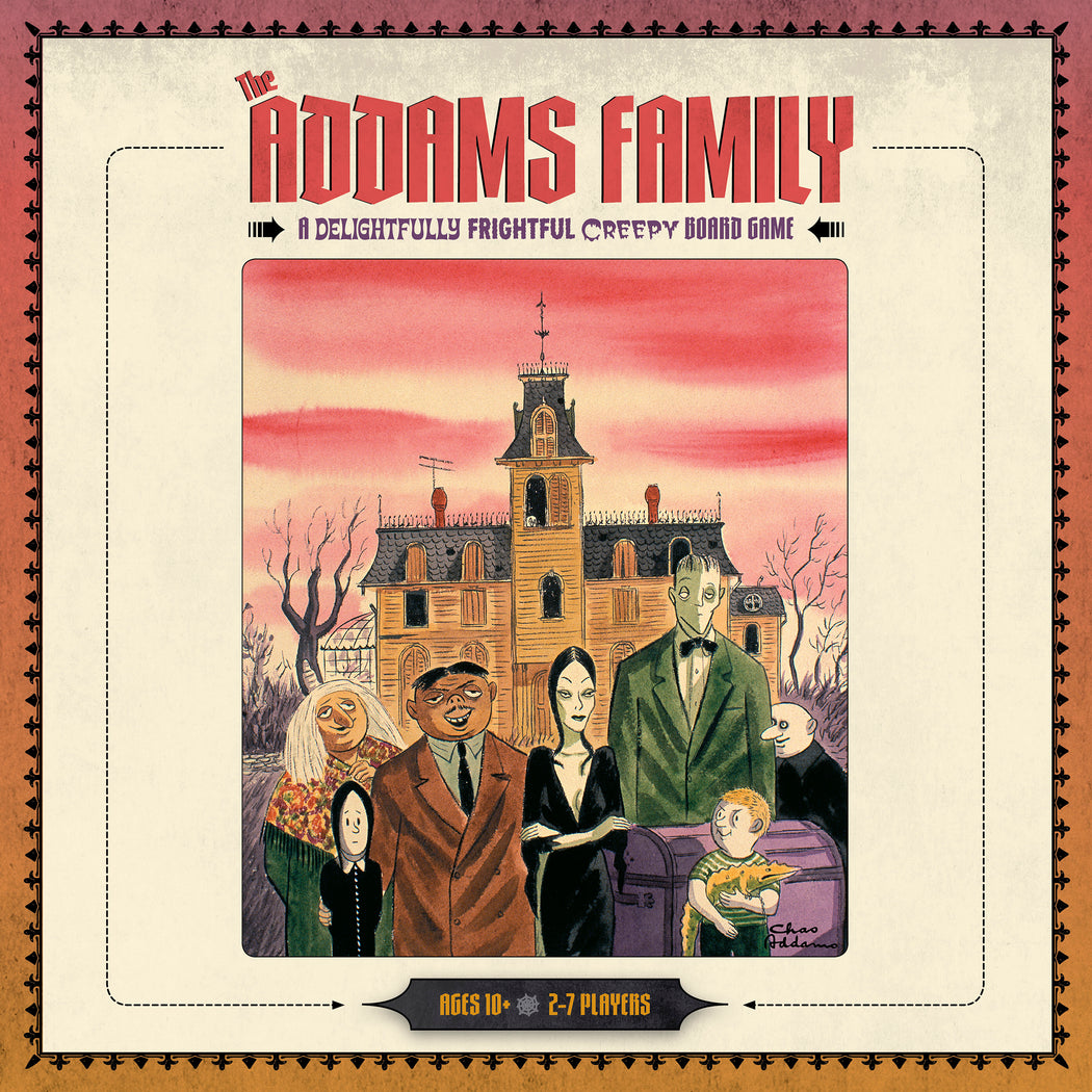 The Addams Family: A Delightfully Frightful Creepy Board Game_Zoom