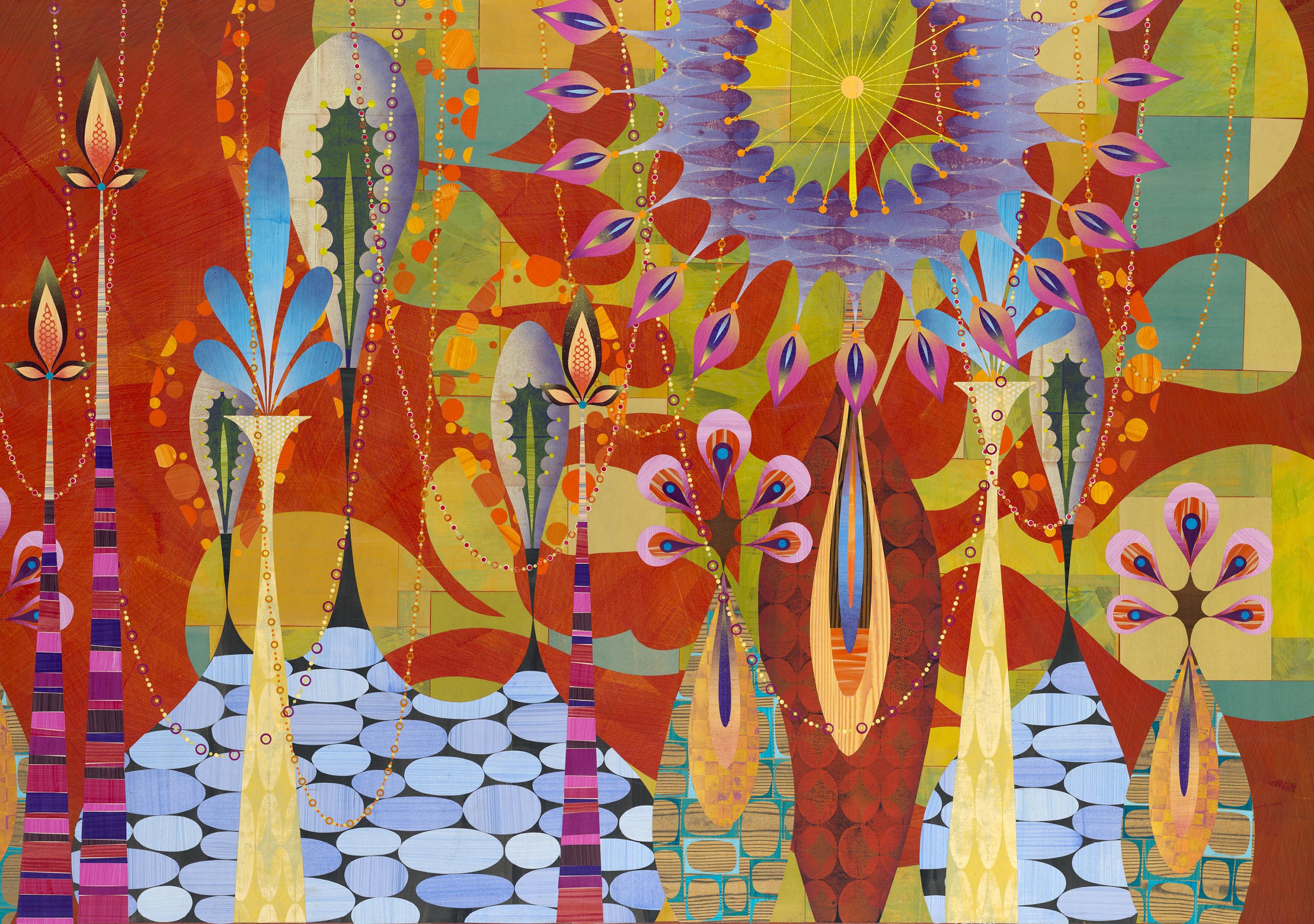 Rex Ray Boxed Notecard Assortment – Pomegranate