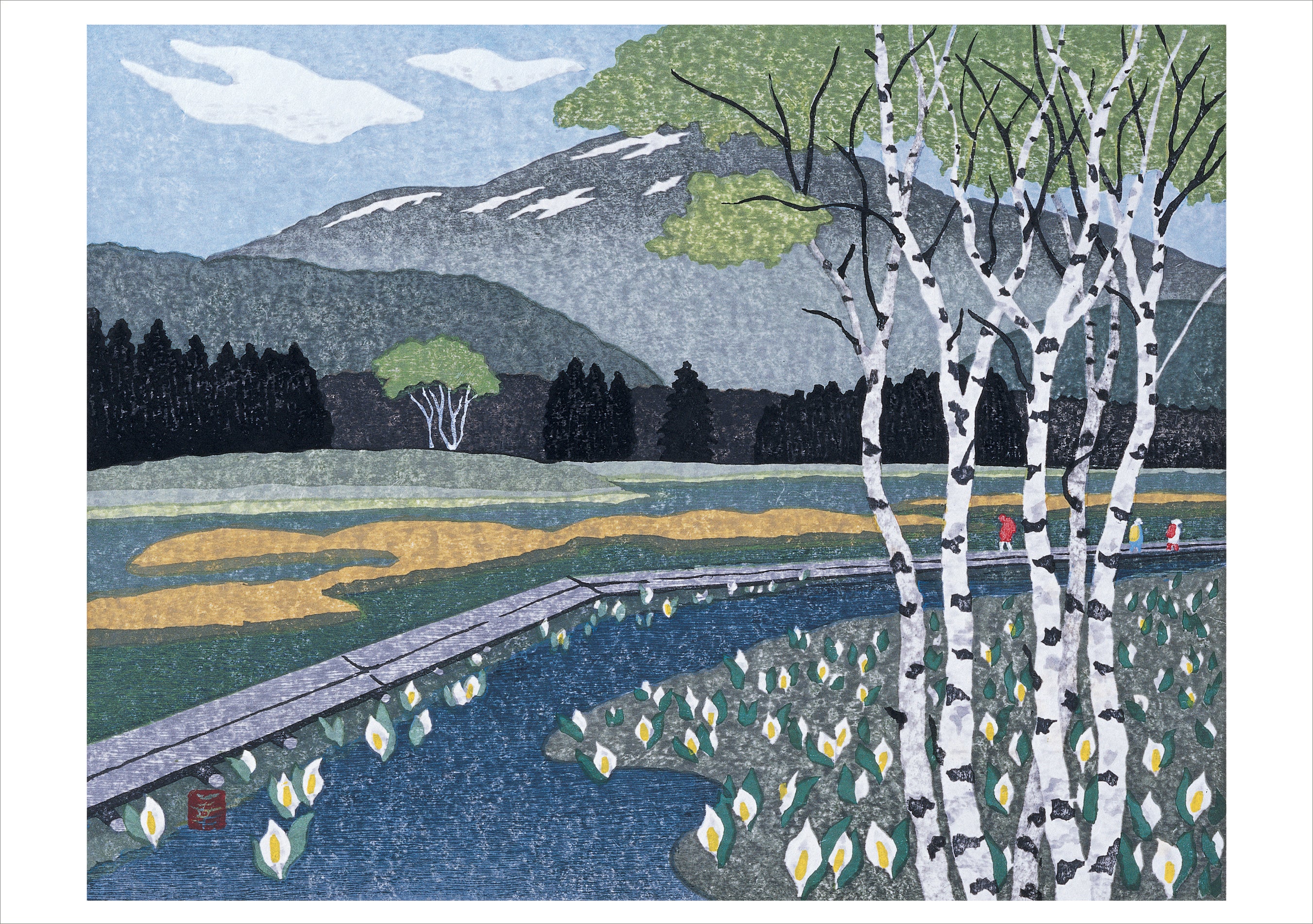 Kazuyuki Ohtsu: The Seasons Boxed Notecard Assortment – Pomegranate