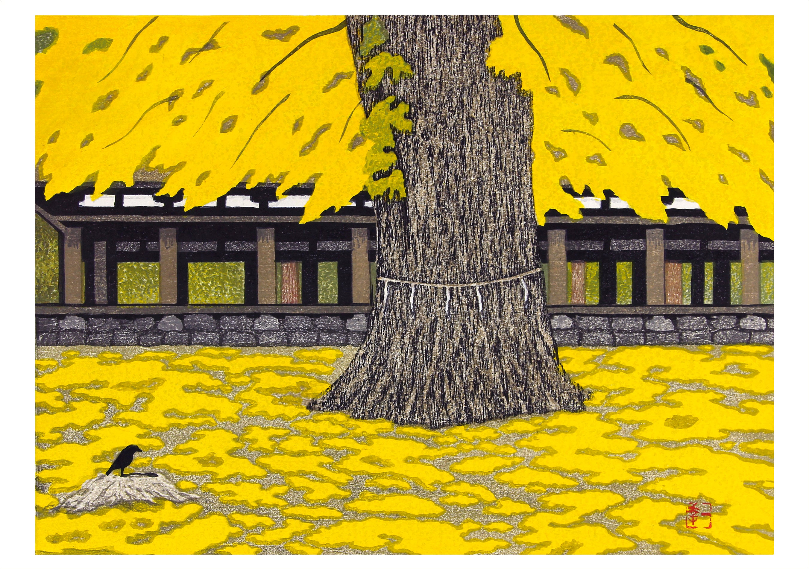 Kazuyuki Ohtsu: The Seasons Boxed Notecard Assortment – Pomegranate