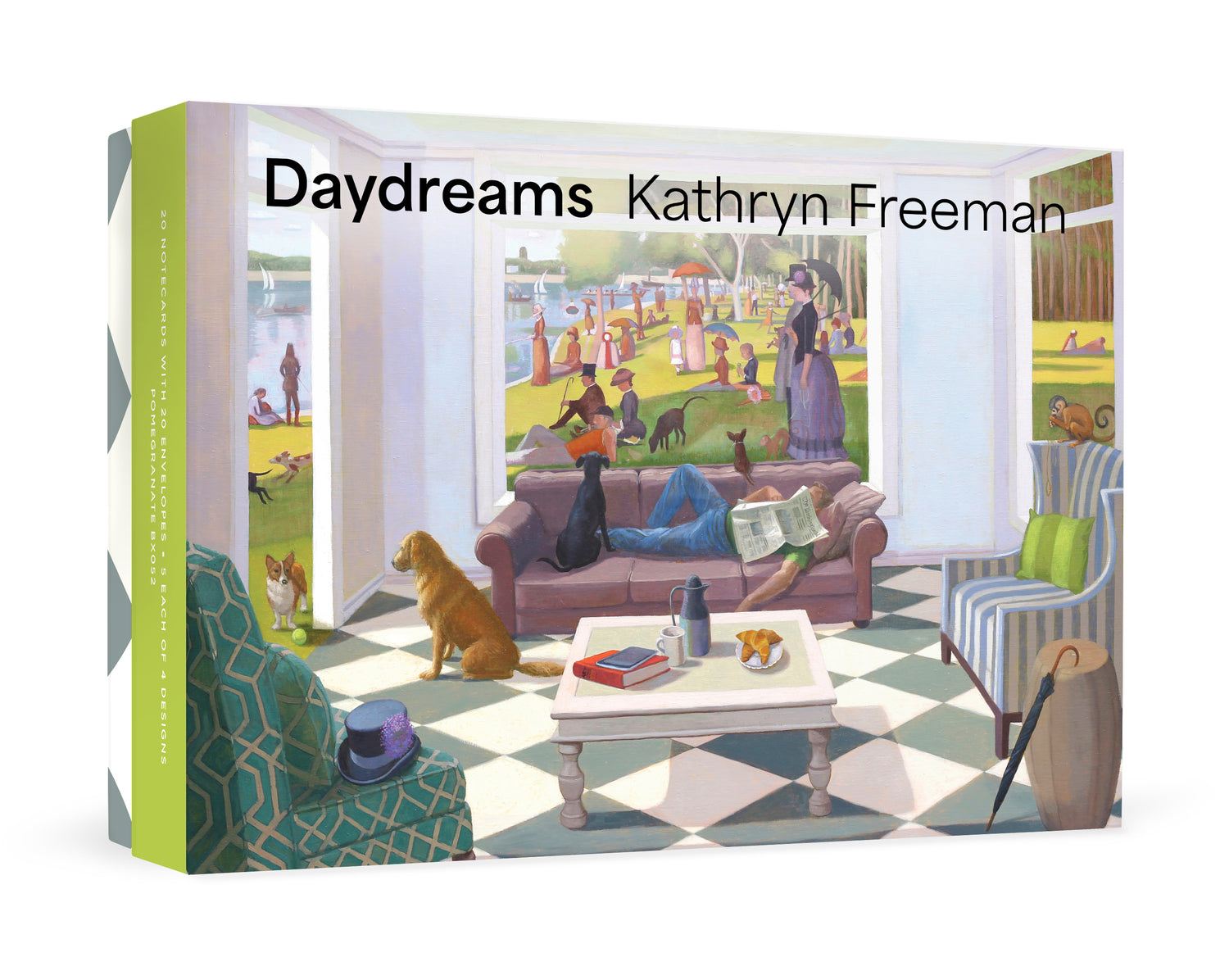 Kathryn Freeman: Daydreams Boxed Notecard Assortment_Front_3D