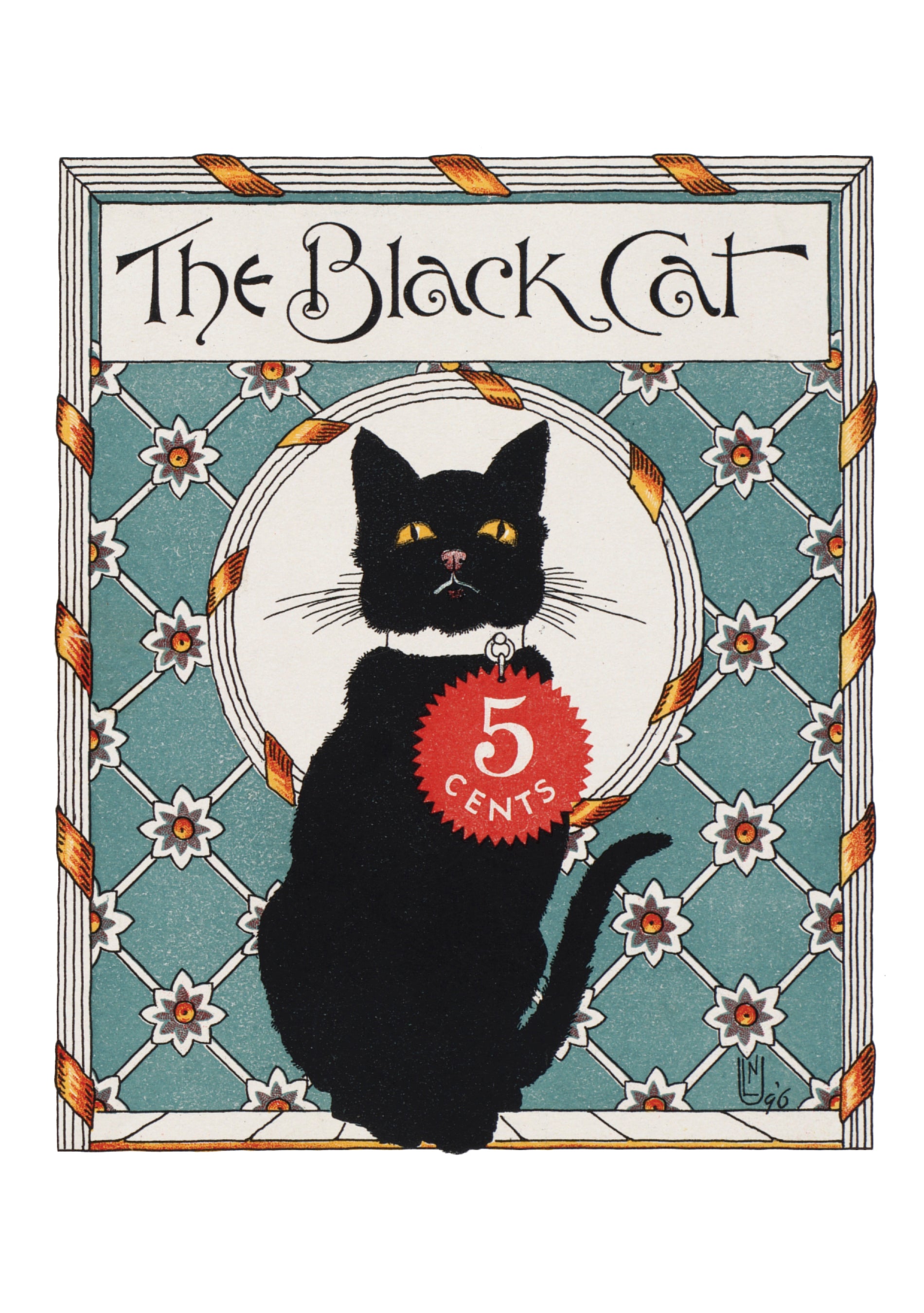 Black Cats Boxed Notecard Assortment – Pomegranate