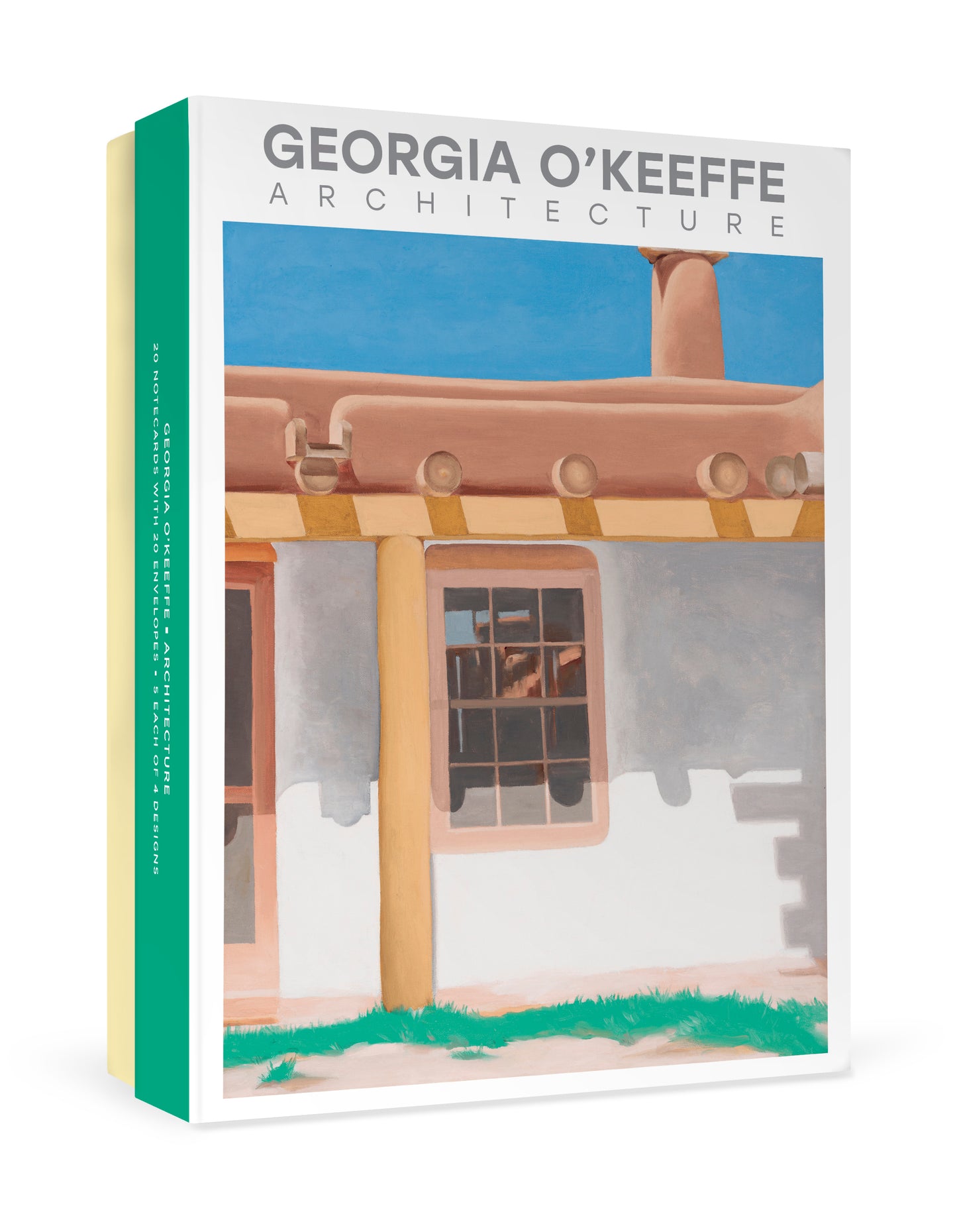 Georgia O’Keeffe: Architecture Boxed Notecard Assortment_Front_3D