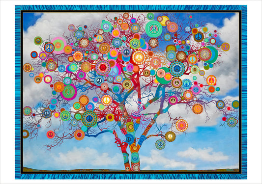 Paul Heussenstamm: Peace Tree Holiday Cards_Primary