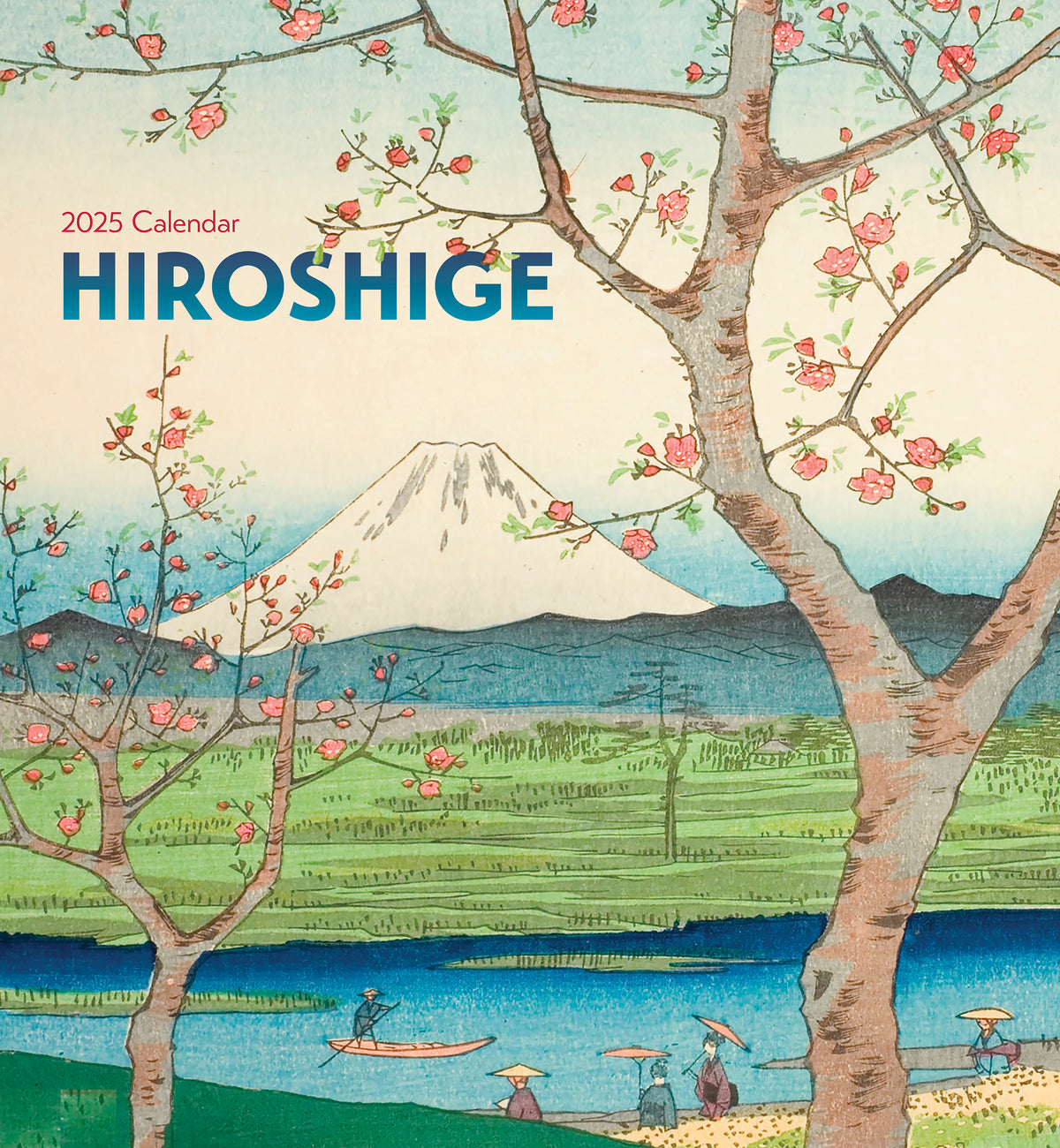 Hiroshige 2025 Wall Calendar — Pomegranate