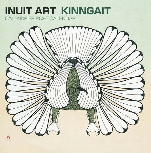 Inuit Art: Kinngait 2026 Wall Calendar_Front_Flat