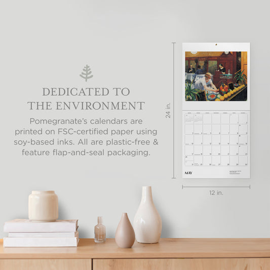 Edward Hopper 2026 Wall Calendar_Front_Flat