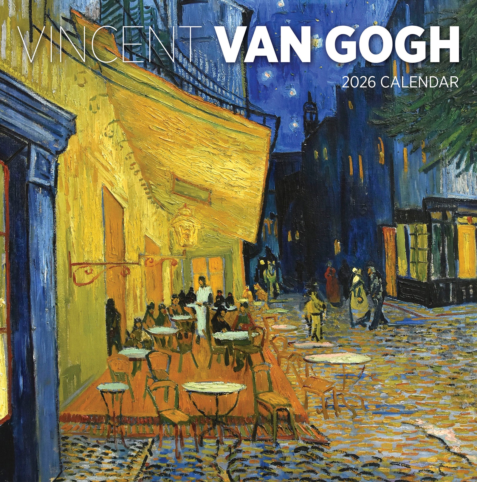 Vincent van Gogh 2026 Wall Calendar_Front_Flat