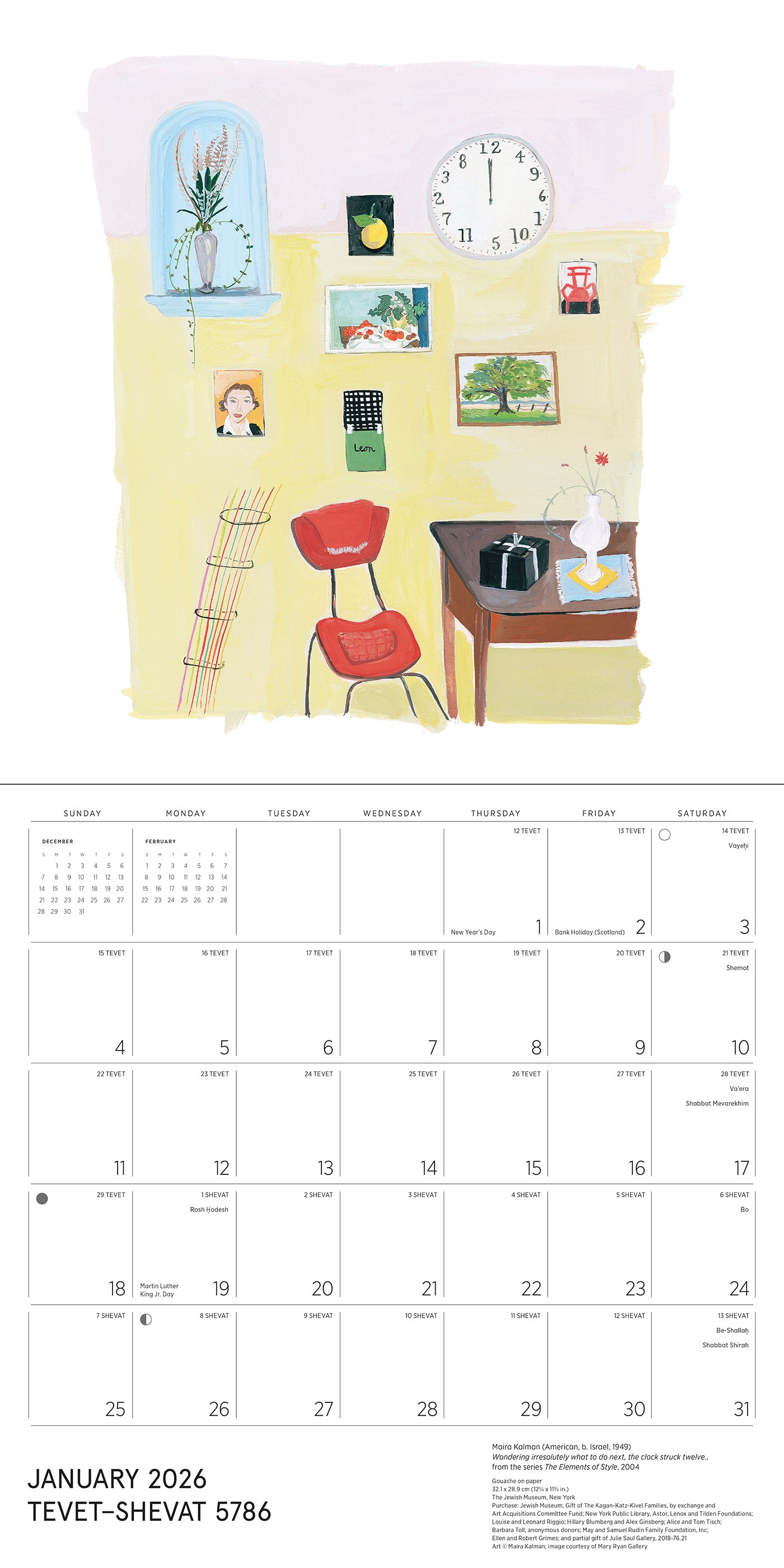 The Jewish Museum Calendar 2026_Interior_5