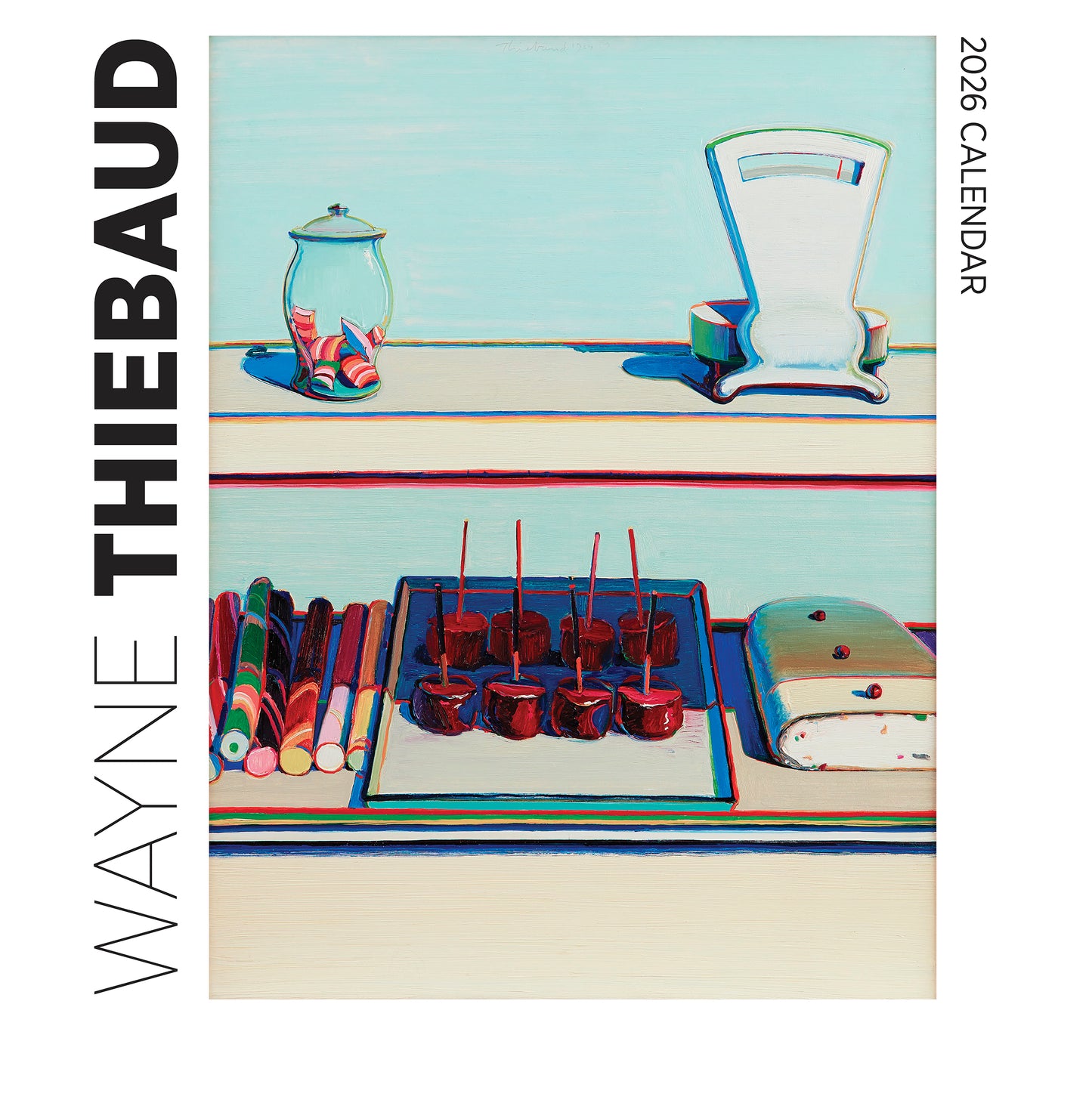 Wayne Thiebaud 2026 Wall Calendar_Front_Flat