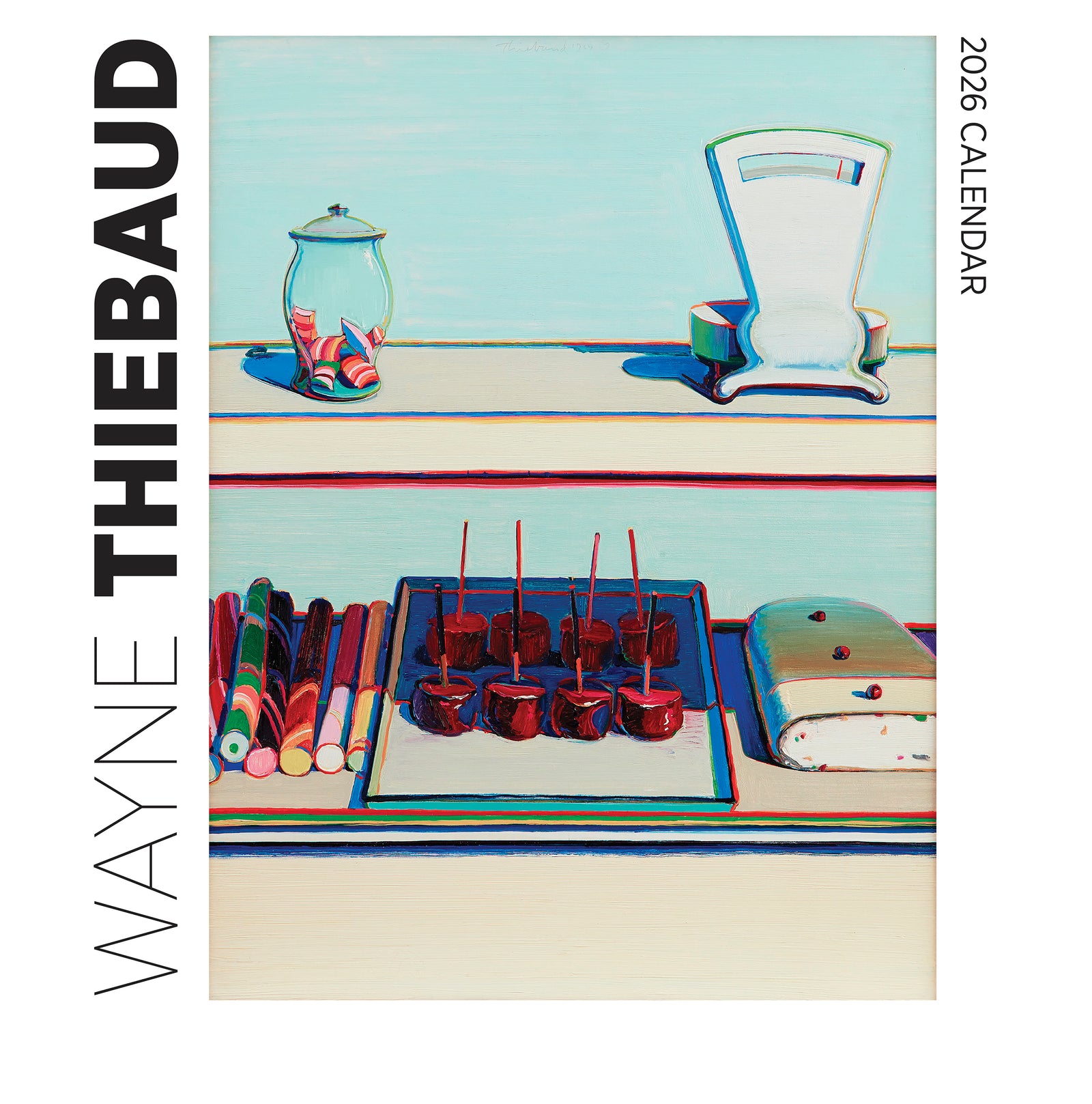 Wayne Thiebaud 2026 Wall Calendar_Front_Flat