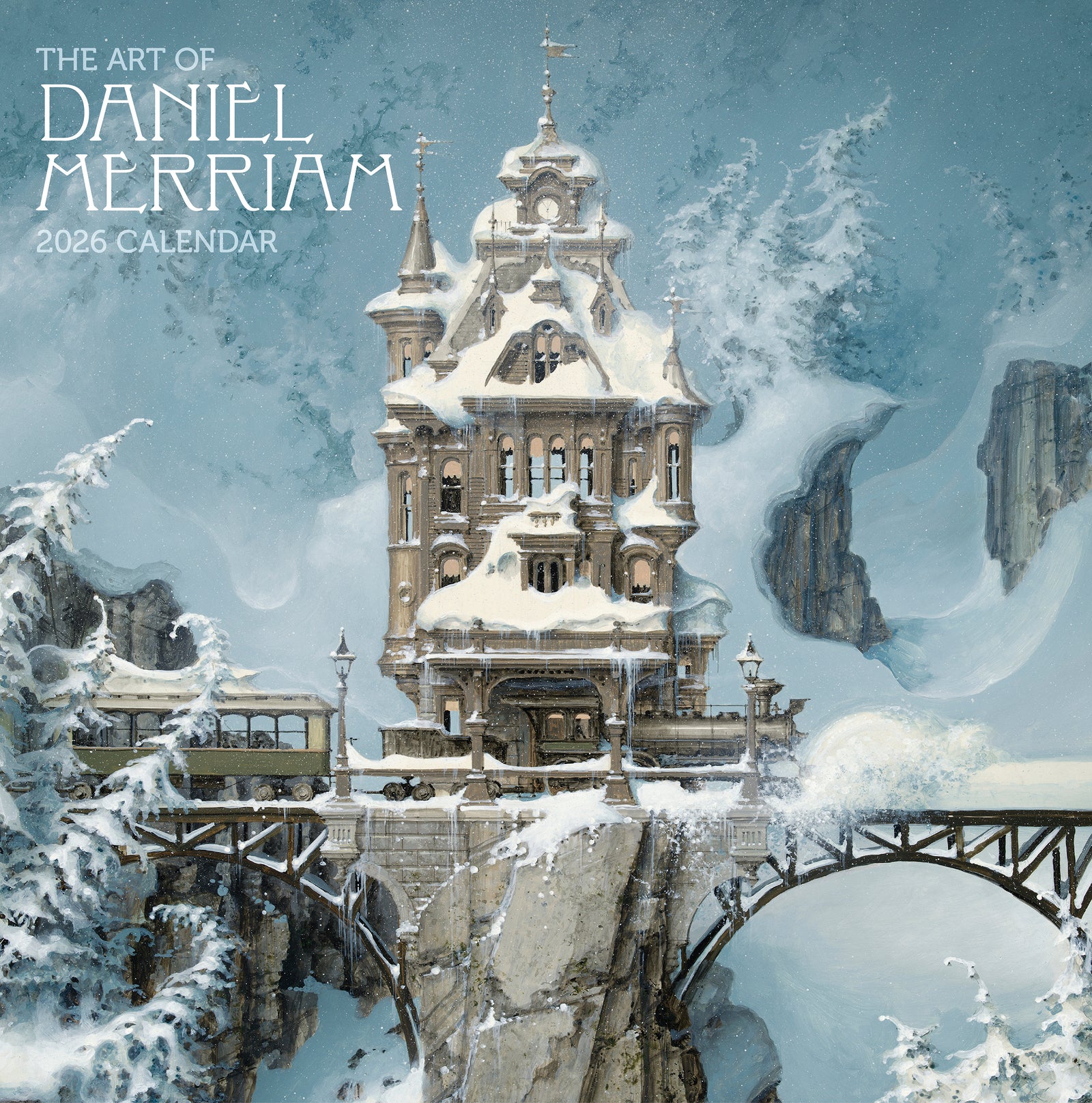 The Art of Daniel Merriam 2026 Wall Calendar_Front_Flat