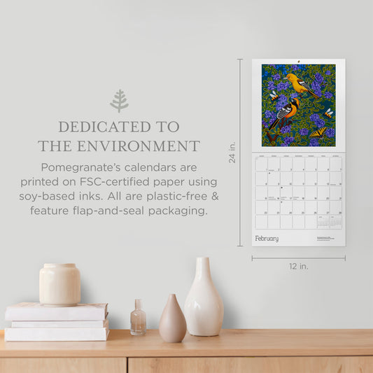 In the Wild: The Art of Billy Hassell 2026 Wall Calendar_Front_Flat