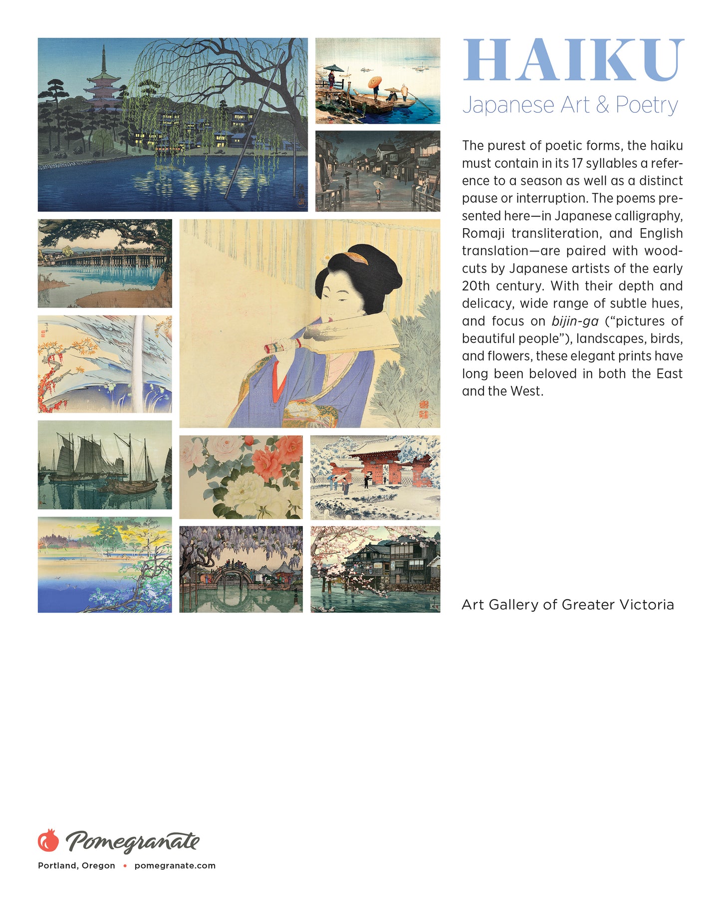 Haiku: Japanese Art and Poetry 2026 Mini Wall Calendar_Back_Multipiece