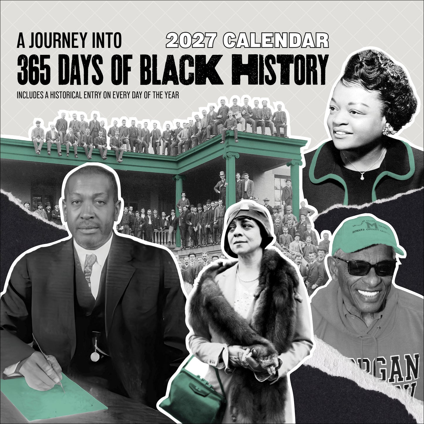 A Journey into 365 Days of Black History 2027 Wall Calendar_Front_Flat