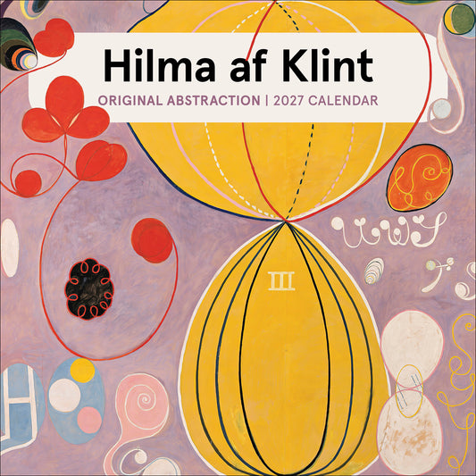 Hilma af Klint: Original Abstraction 2027 Wall Calendar_Front_Flat