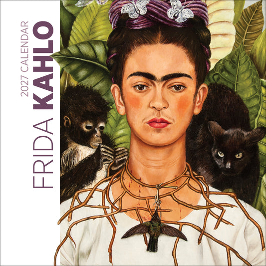 Frida Kahlo 2027 Wall Calendar_Front_Flat