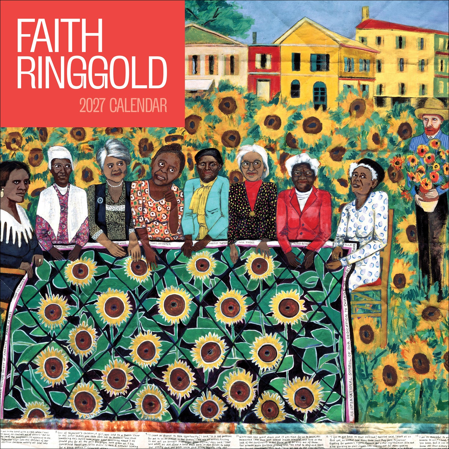 Faith Ringgold 2027 Wall Calendar_Front_Flat