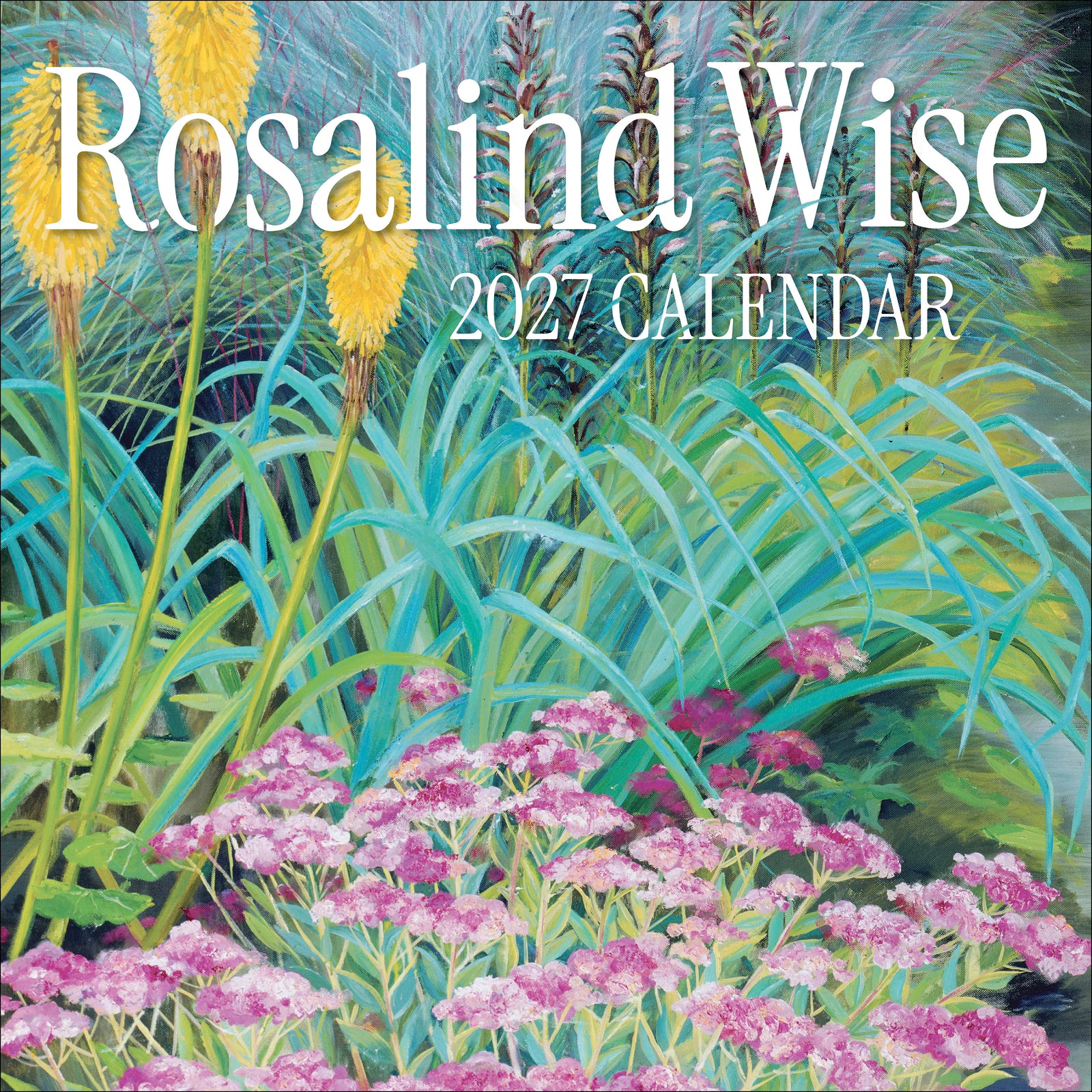 Rosalind Wise 2027 Wall Calendar_Front_Flat