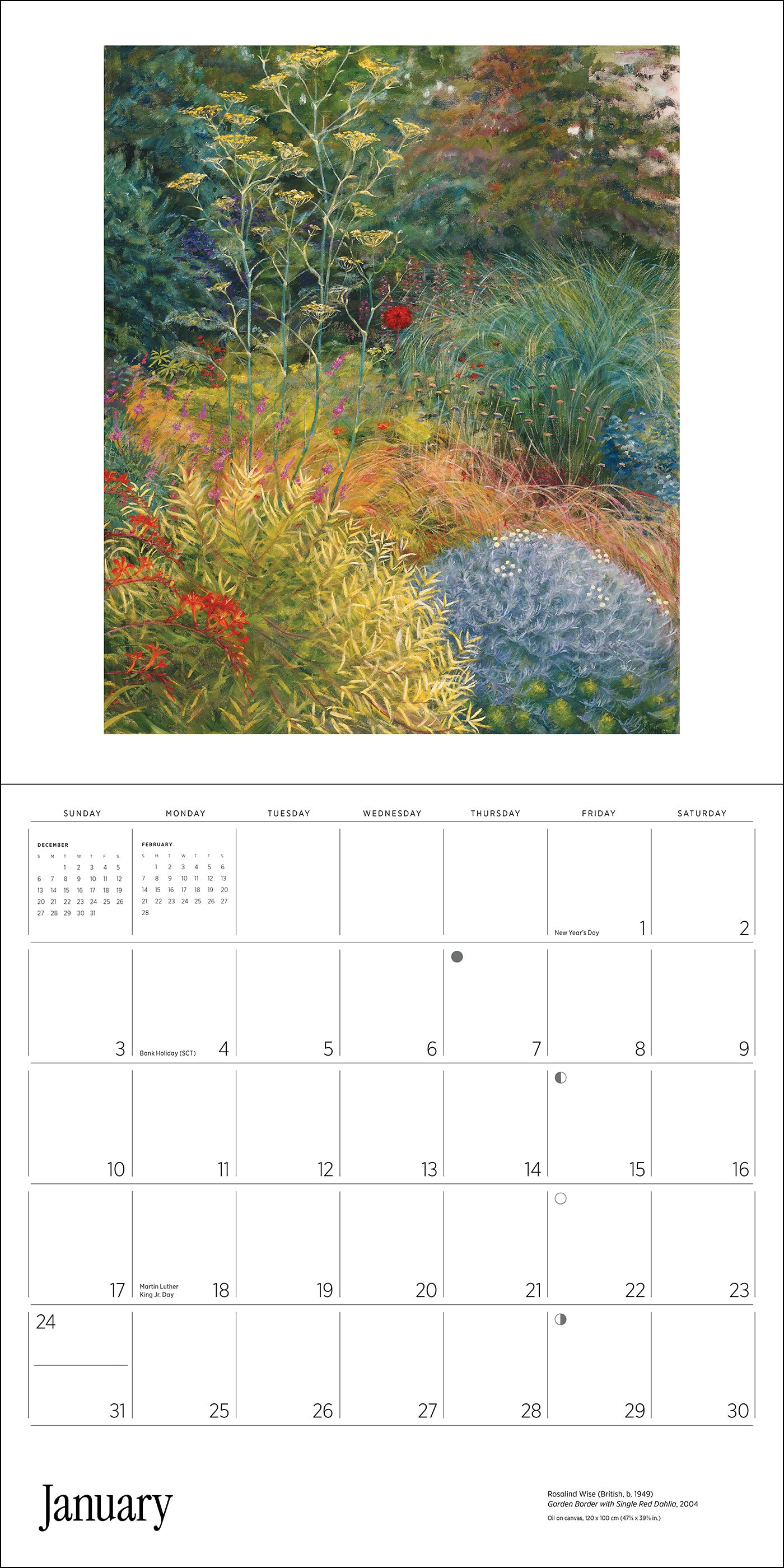 Rosalind Wise 2027 Wall Calendar_Interior_1