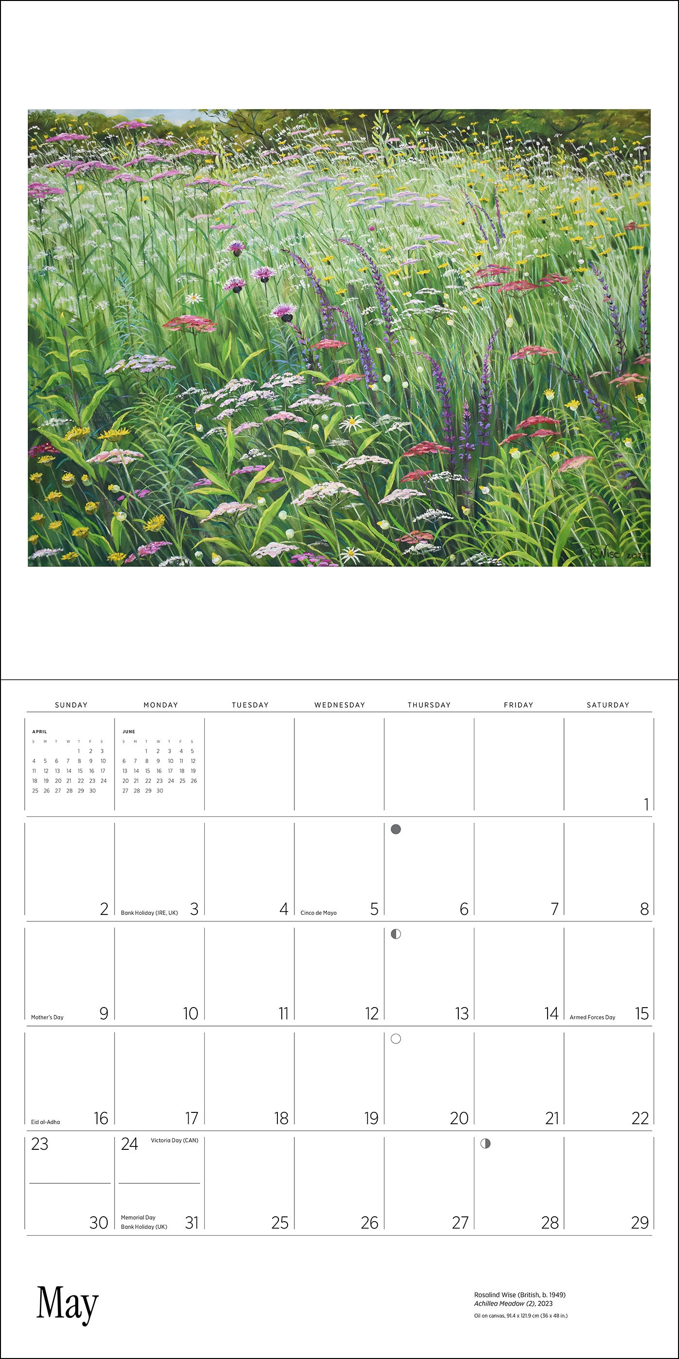 Rosalind Wise 2027 Wall Calendar_Interior_5