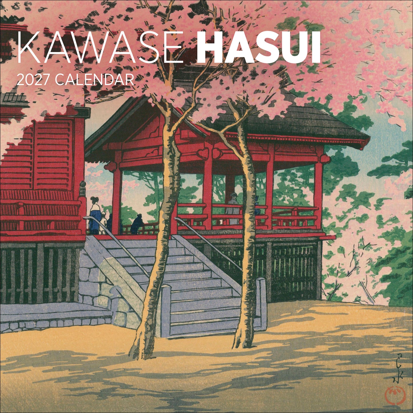 Kawase Hasui 2027 Wall Calendar_Front_Flat