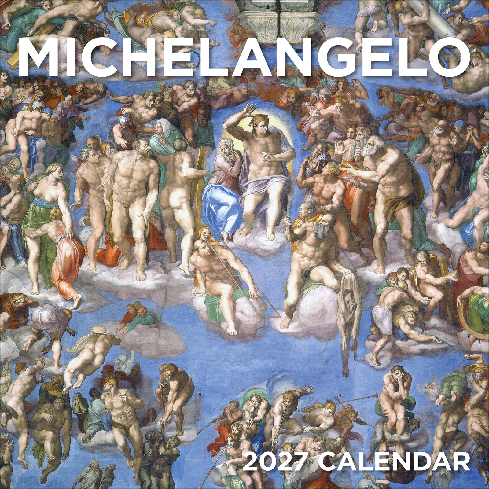 Michelangelo 2027 Wall Calendar_Front_Flat