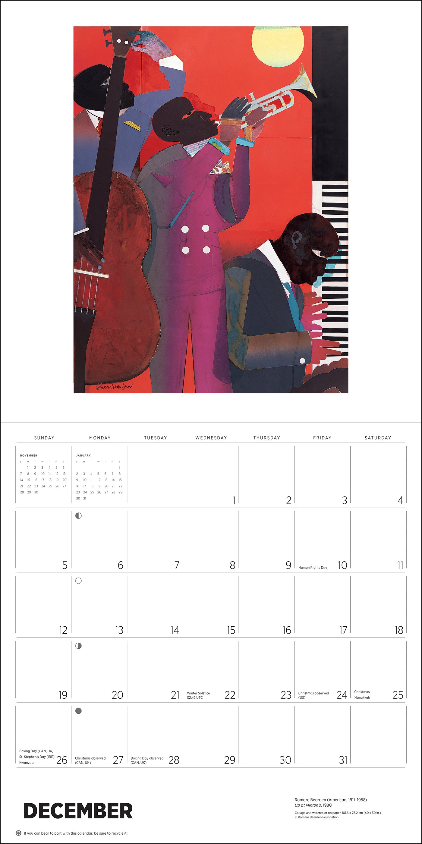 African American Art 2027 Wall Calendar_Interior_5