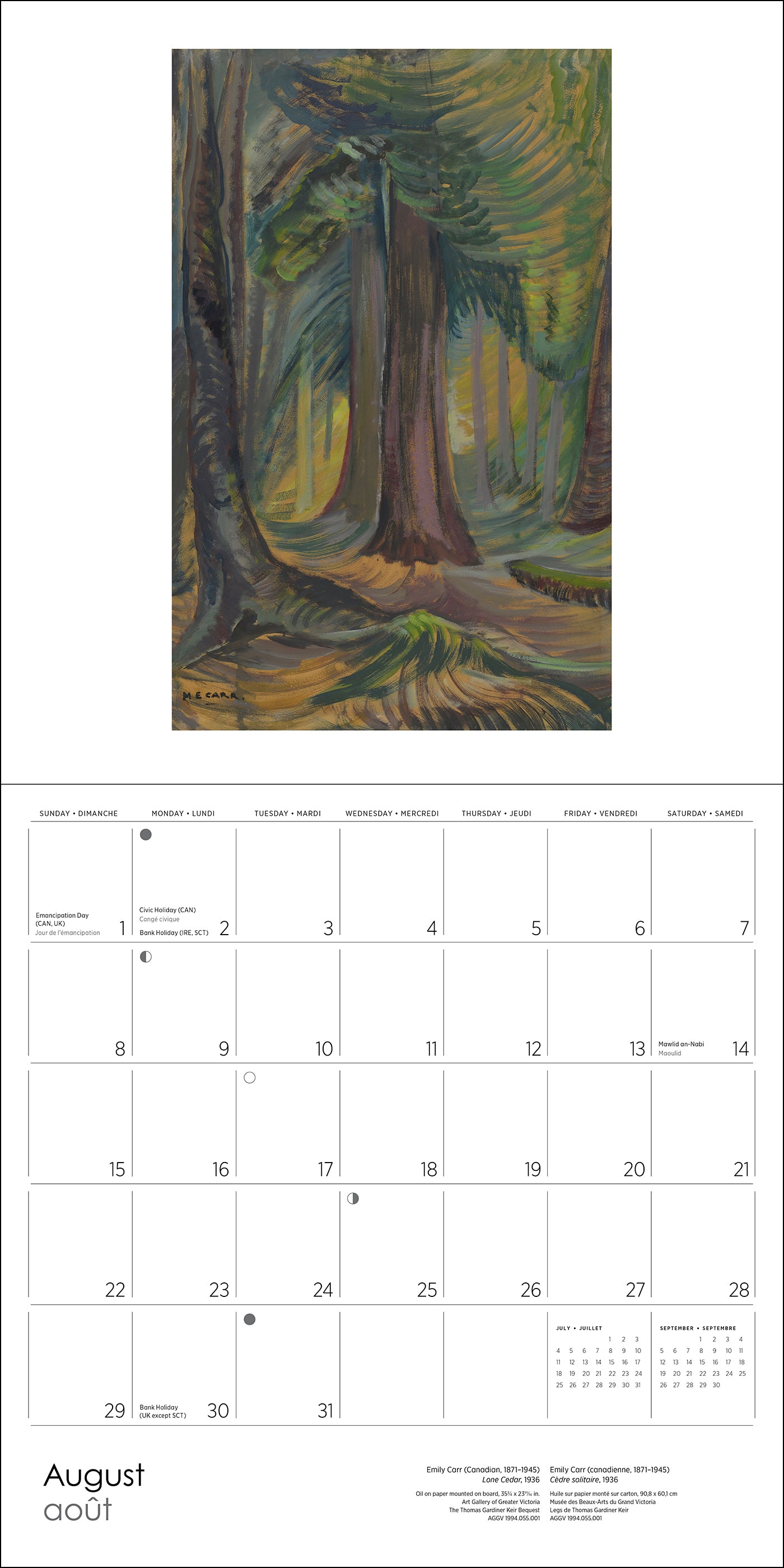 Emily Carr 2027 Wall Calendar_Interior_1