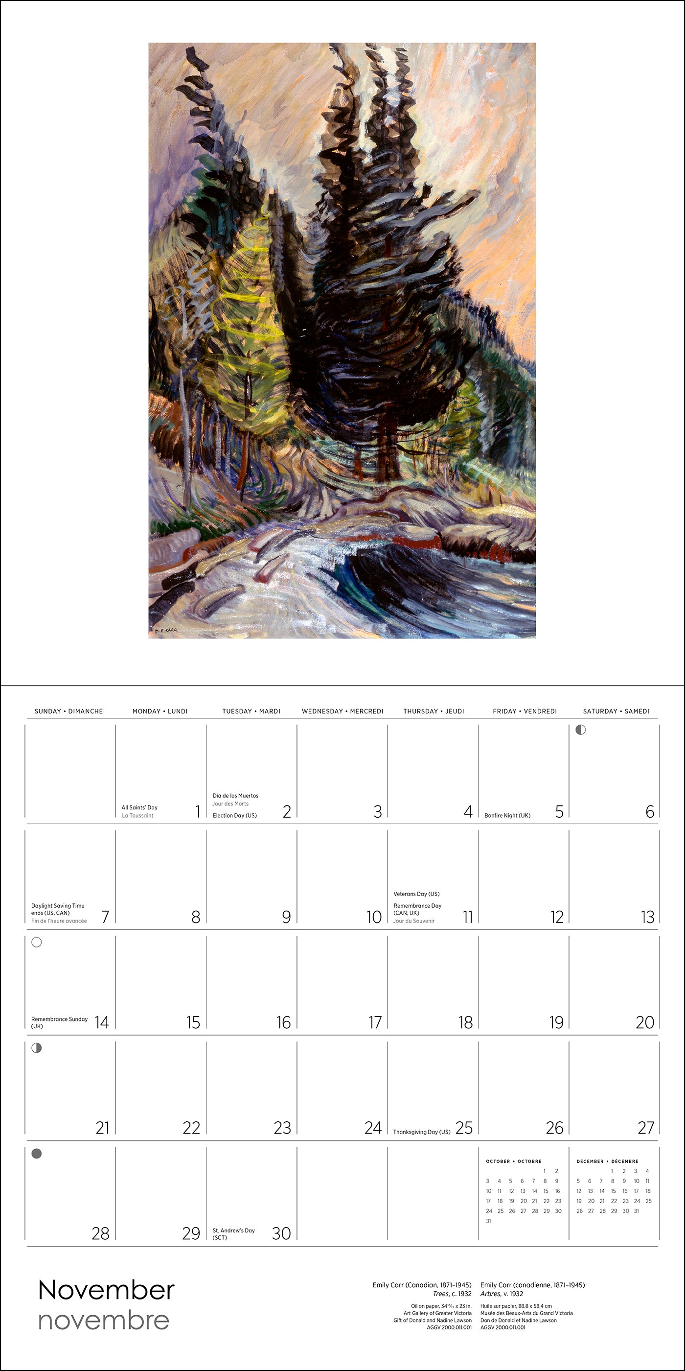 Emily Carr 2027 Wall Calendar_Interior_4