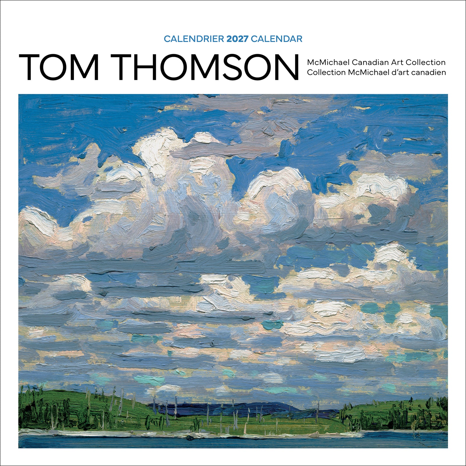 Tom Thomson 2027 Wall Calendar_Front_Flat