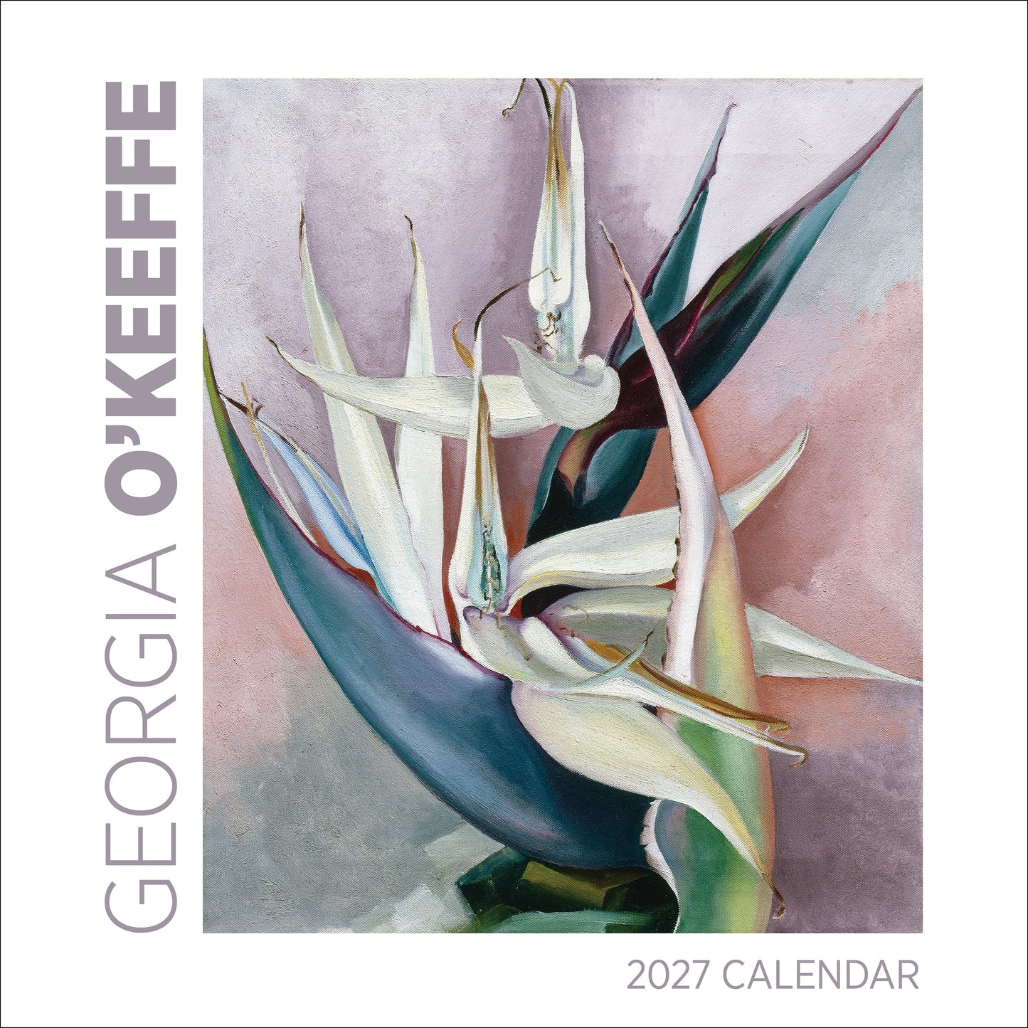 Georgia O'Keeffe 2027 Wall Calendar_Front_Flat