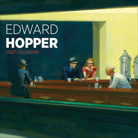 Edward Hopper 2027 Wall Calendar_Front_Flat