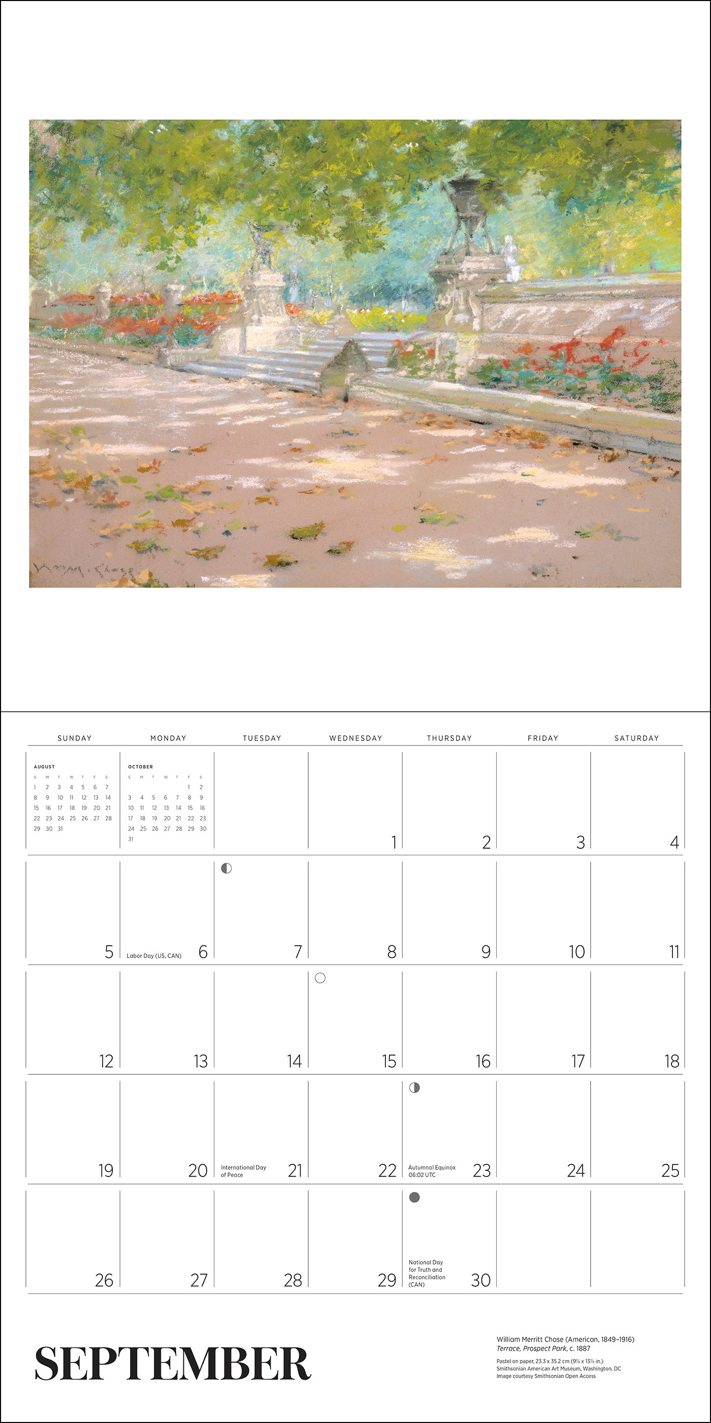 Gardens of the Impressionists 2027 Wall Calendar_Interior_5