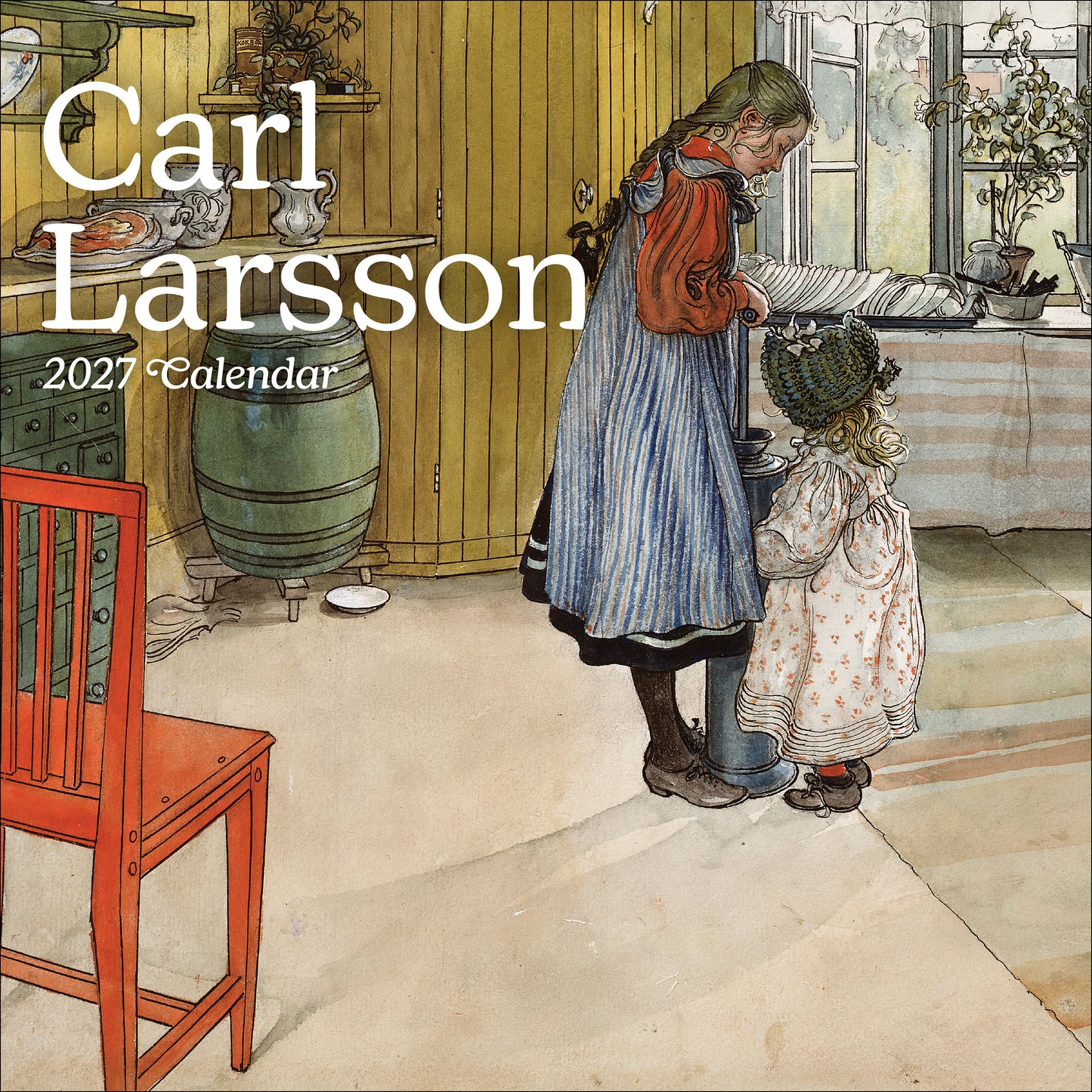 Carl Larsson 2027 Wall Calendar_Front_Flat