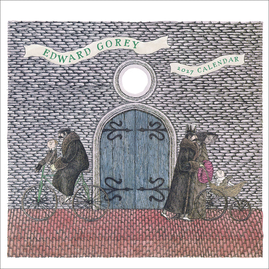 Edward Gorey 2027 Wall Calendar_Front_Flat