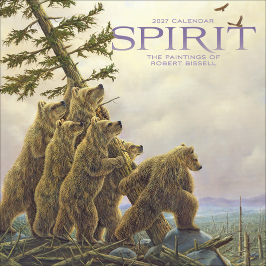 Spirit: The Paintings of Robert Bissell 2027 Wall Calendar_Front_Flat