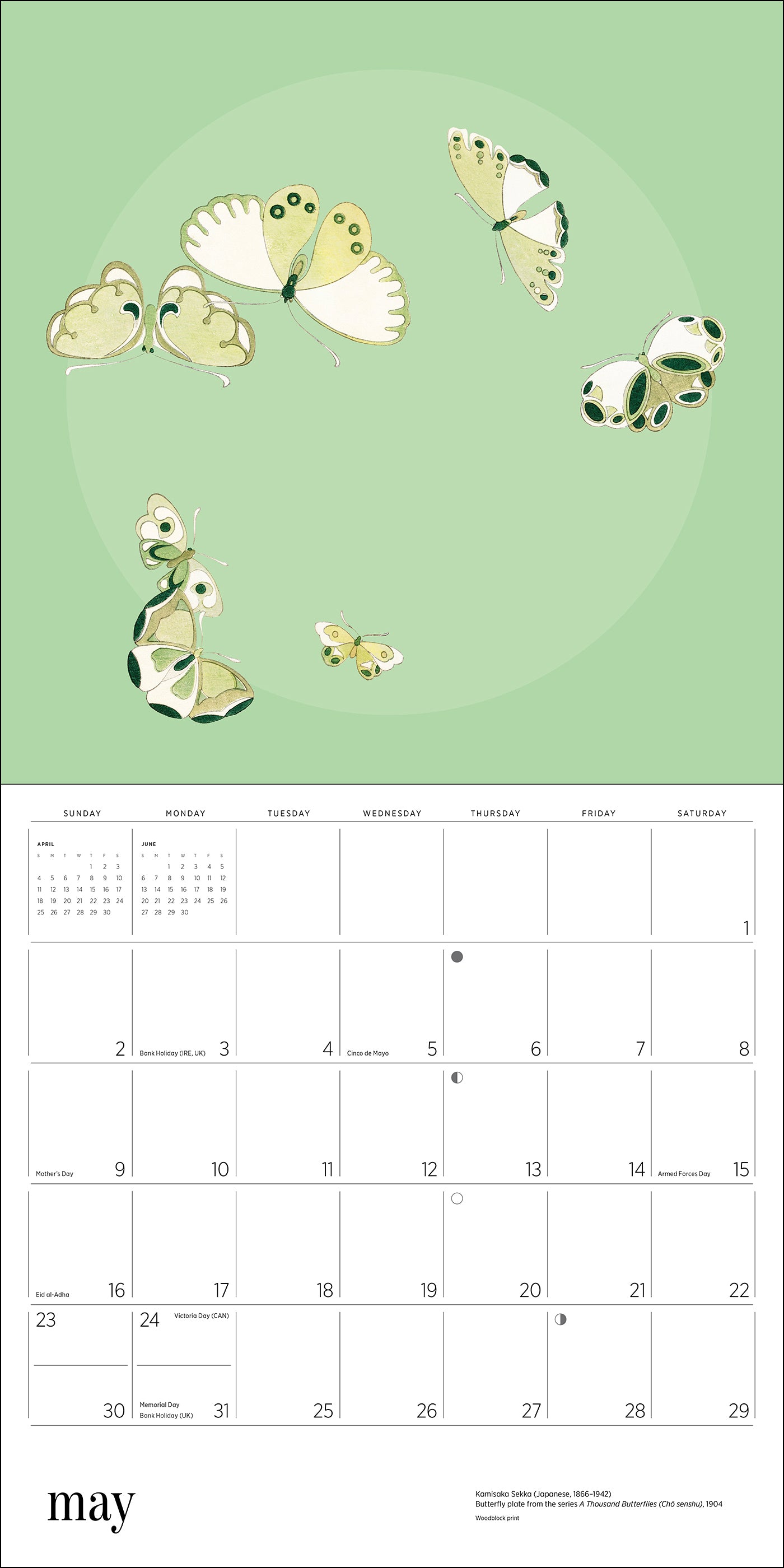 Butterflies 2027 Wall Calendar_Interior_5