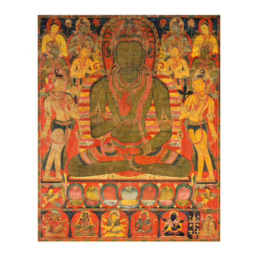Enlightenment: Buddhist Paintings 2027 Wall Calendar_Front_Flat
