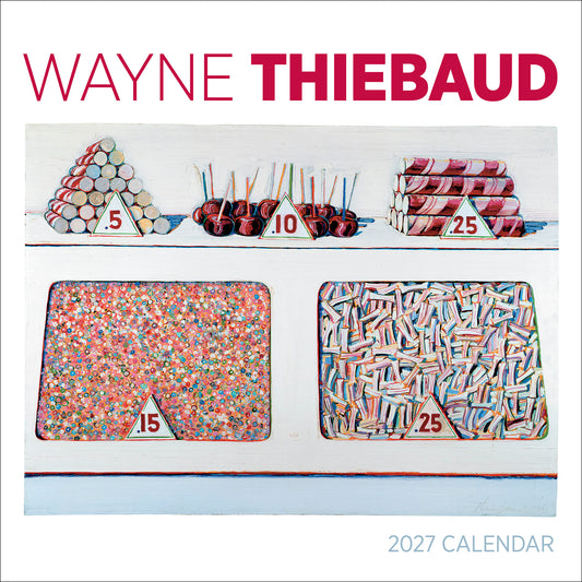 Wayne Thiebaud 2027 Wall Calendar_Front_Flat