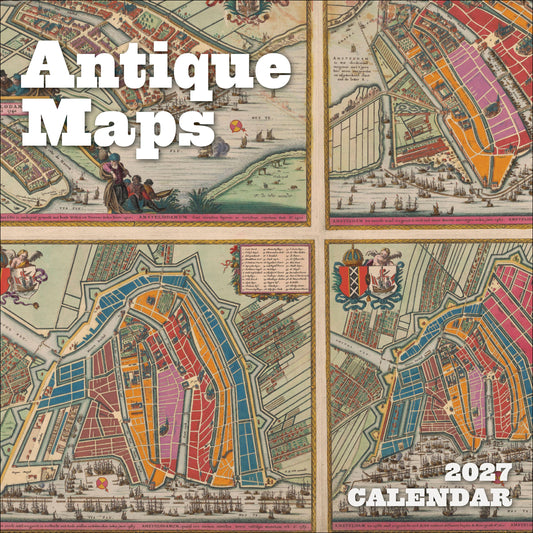 Antique Maps 2027 Wall Calendar_Front_Flat
