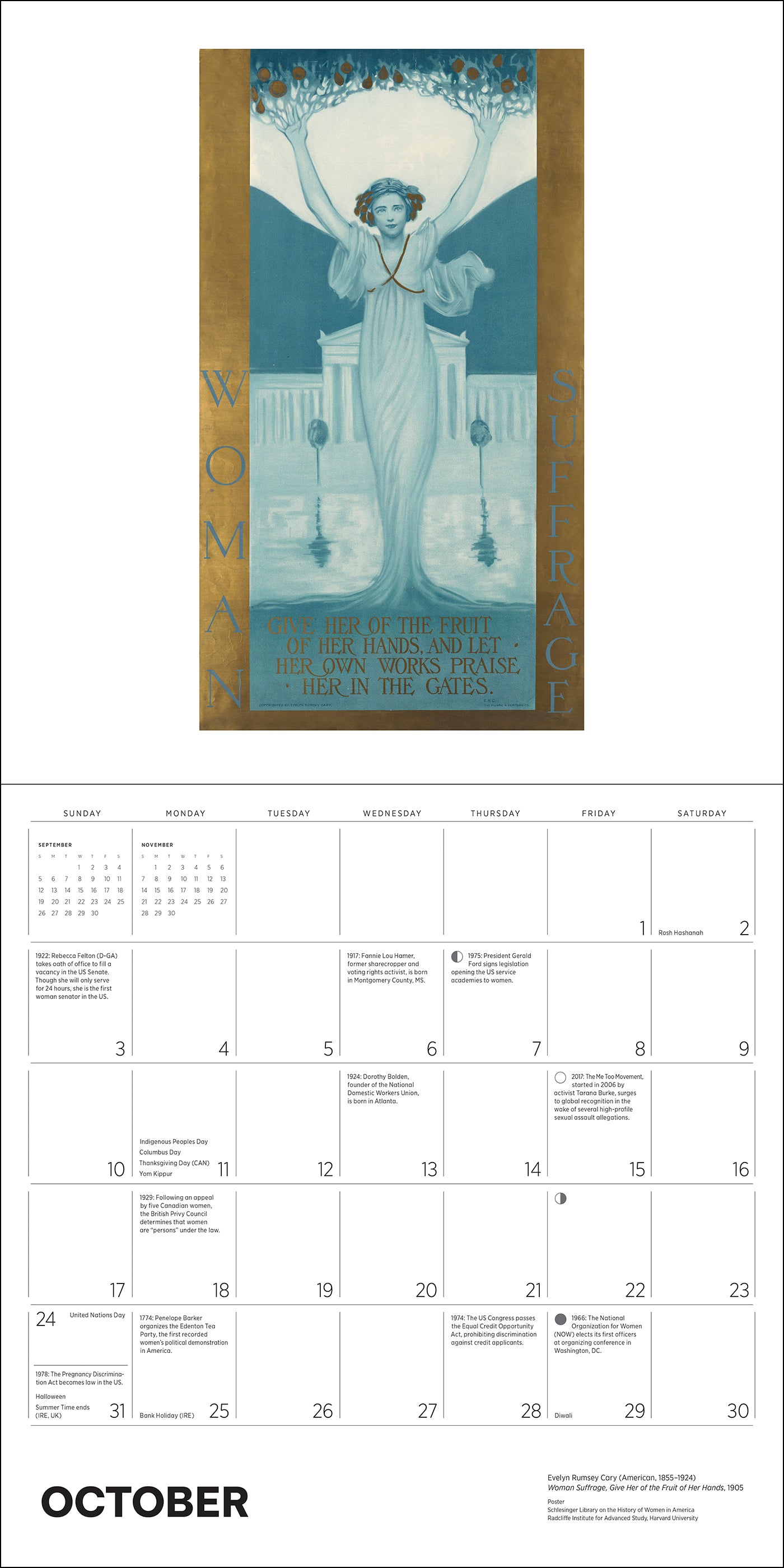 The Fight for Women’s Rights 2027 Wall Calendar_Interior_3