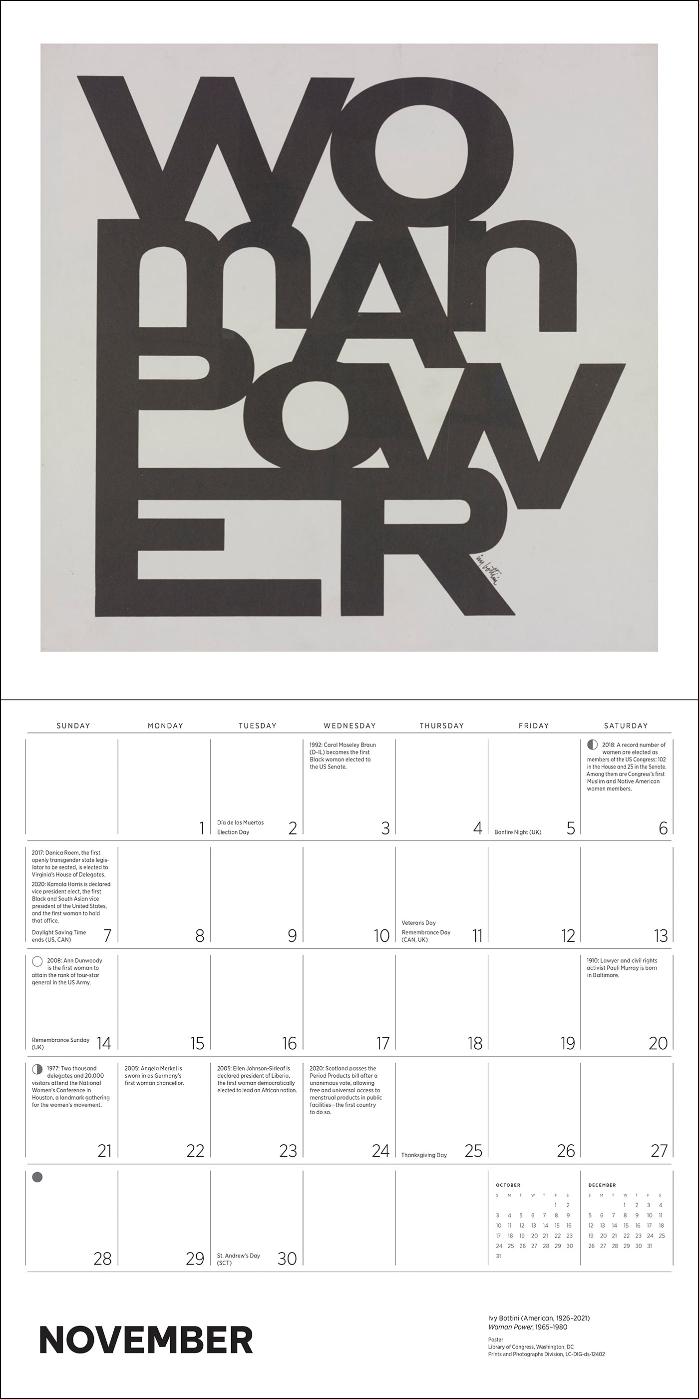 The Fight for Women’s Rights 2027 Wall Calendar_Interior_4