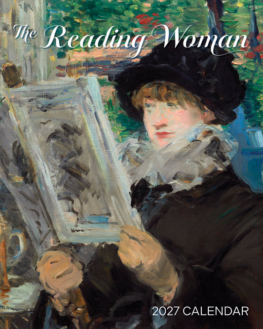 The Reading Woman 2027 Mini Wall Calendar_Front_Flat