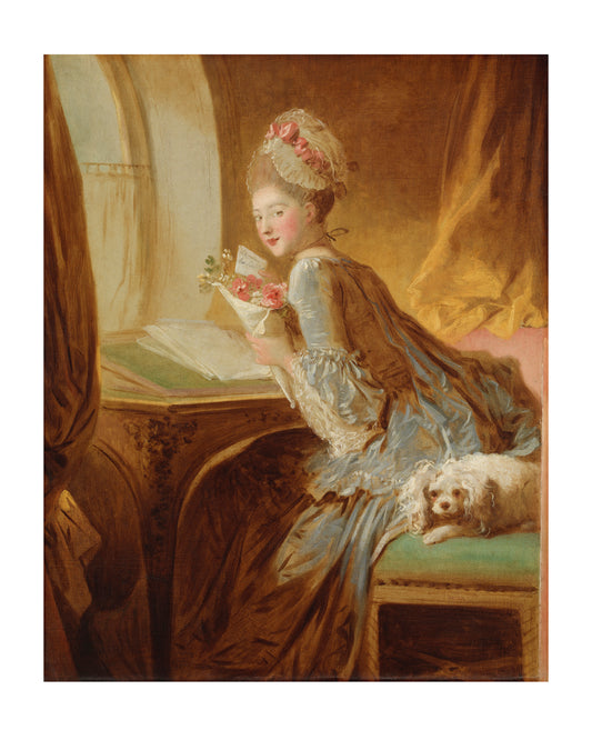 The Reading Woman 2027 Mini Wall Calendar_Front_Flat