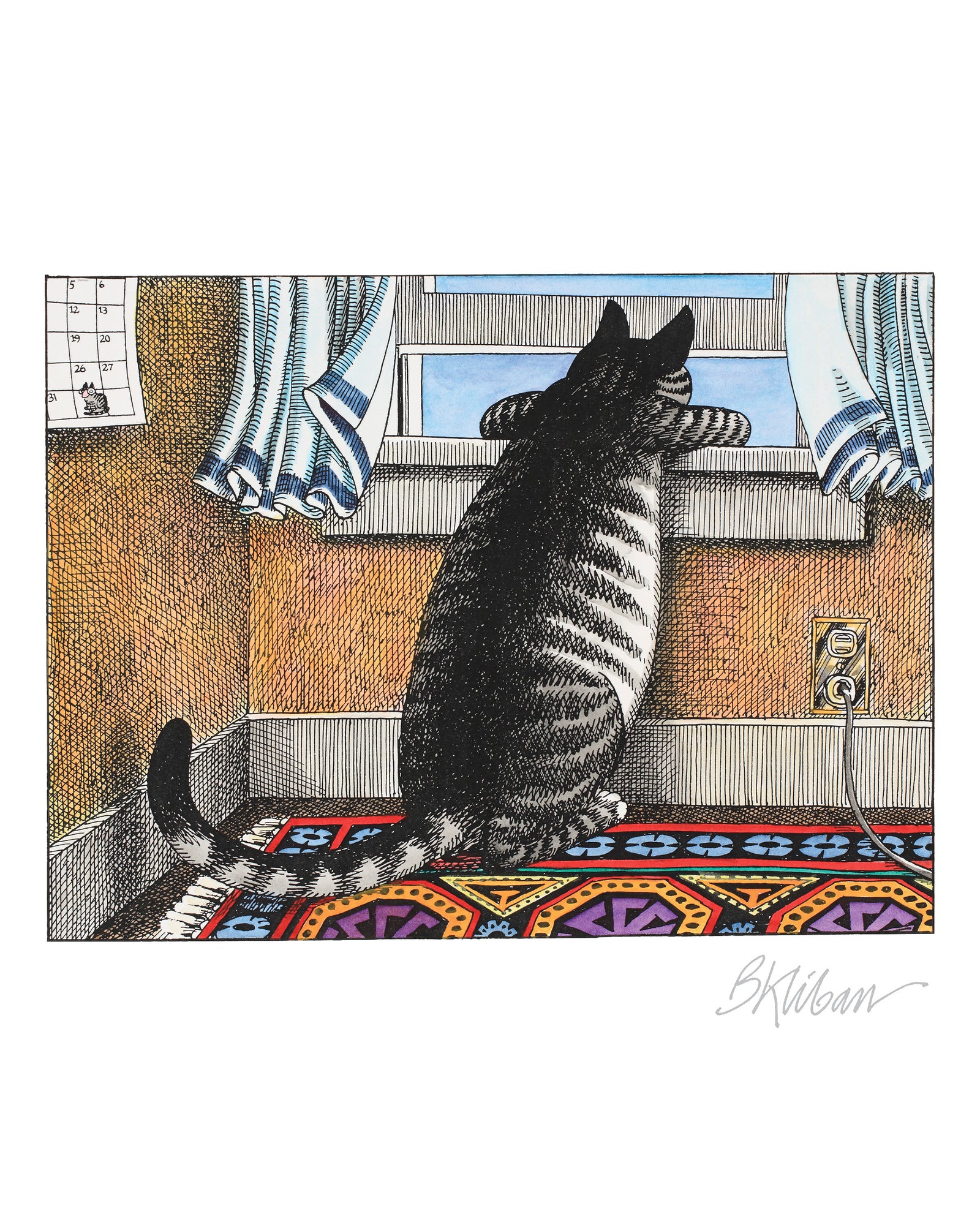 B. Kliban: CatCalendar 2027 Mini Wall Calendar_Zoom
